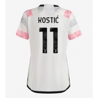 Juventus Filip Kostic #11 Replica Away Shirt Ladies 2023-24 Short Sleeve